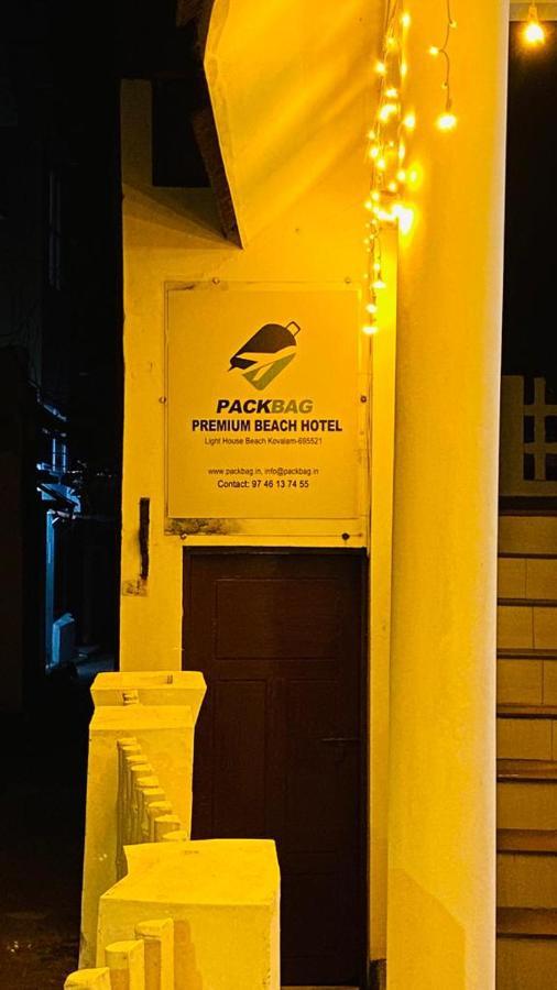 Packbag Beach Hotel Kovalam Kültér fotó